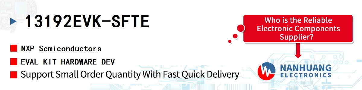 13192EVK-SFTE NXP EVAL KIT HARDWARE DEV