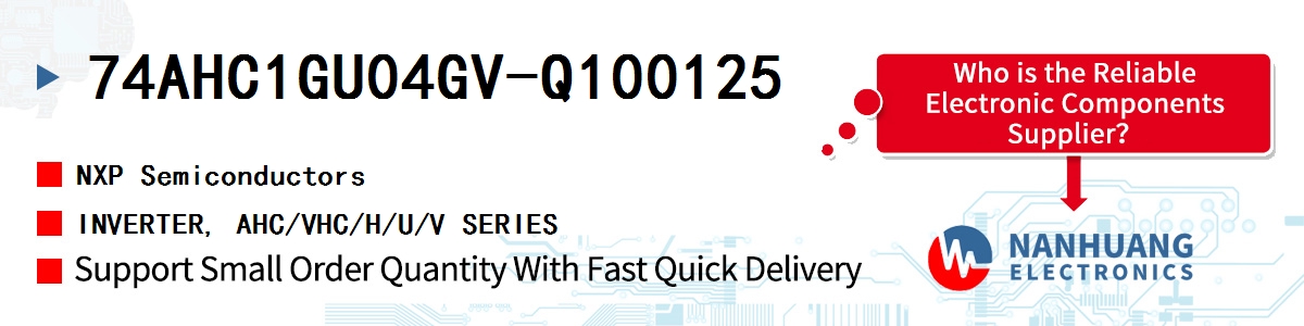 74AHC1GU04GV-Q100125 NXP INVERTER, AHC/VHC/H/U/V SERIES