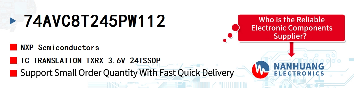 74AVC8T245PW112 NXP IC TRANSLATION TXRX 3.6V 24TSSOP