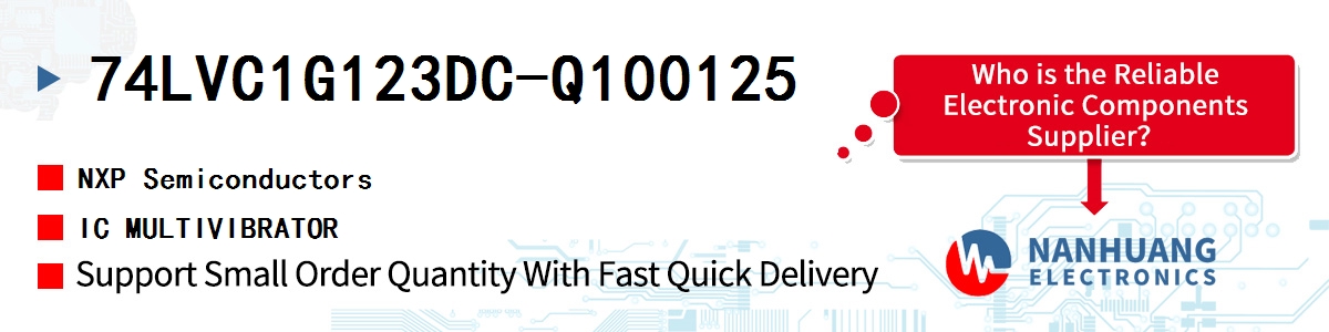 74LVC1G123DC-Q100125 NXP IC MULTIVIBRATOR