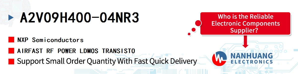 A2V09H400-04NR3 NXP AIRFAST RF POWER LDMOS TRANSISTO