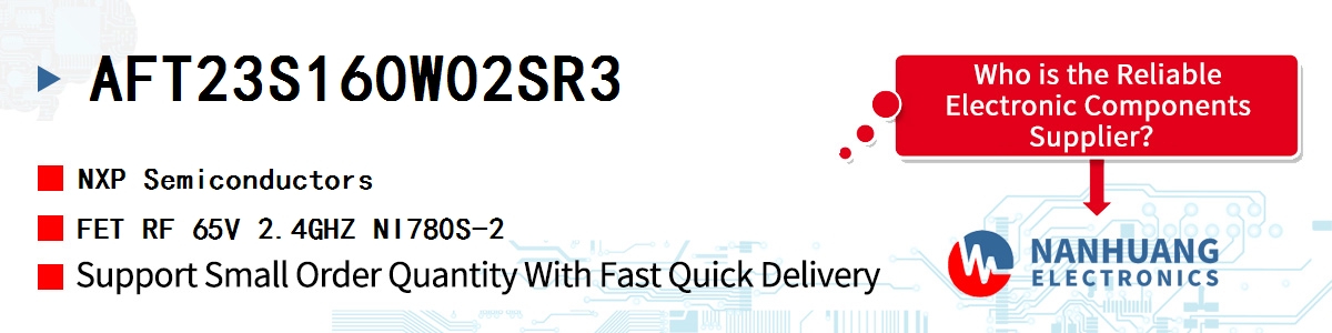 AFT23S160W02SR3 NXP FET RF 65V 2.4GHZ NI780S-2