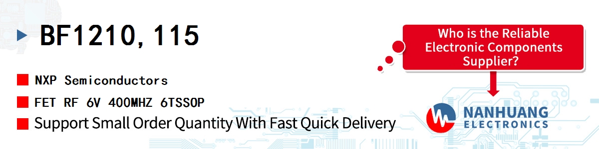 BF1210,115 NXP FET RF 6V 400MHZ 6TSSOP