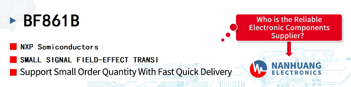 BF861B NXP SMALL SIGNAL FIELD-EFFECT TRANSI