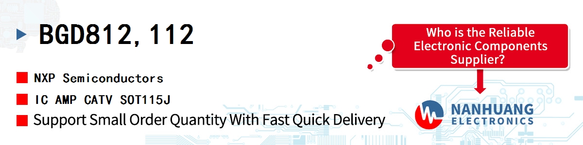 BGD812,112 NXP IC AMP CATV SOT115J