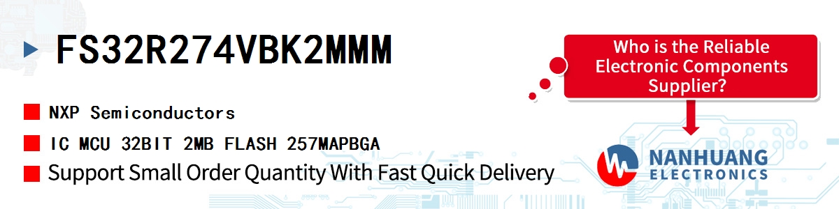 FS32R274VBK2MMM NXP IC MCU 32BIT 2MB FLASH 257MAPBGA