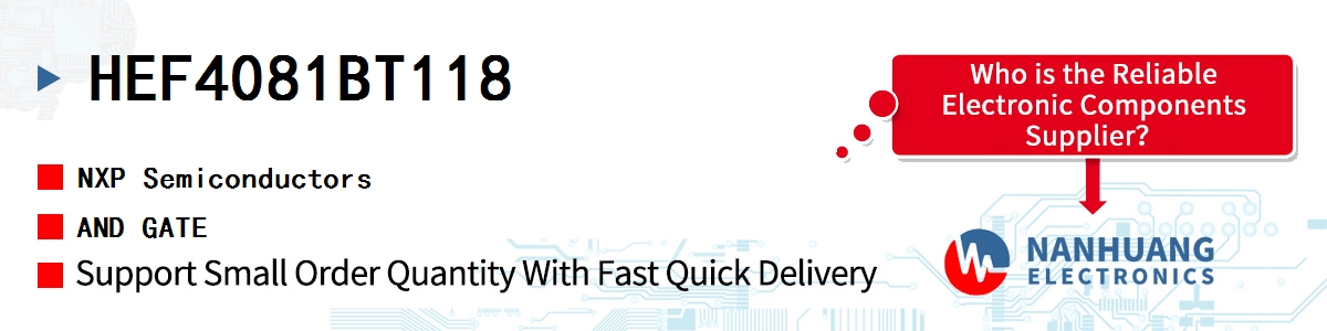 HEF4081BT118 NXP AND GATE