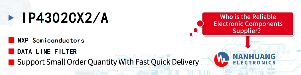 IP4302CX2/A NXP DATA LINE FILTER