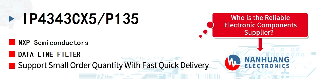 IP4343CX5/P135 NXP DATA LINE FILTER