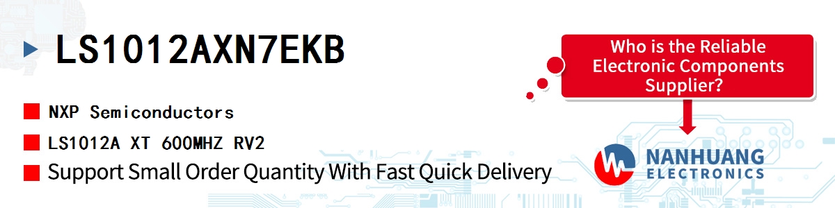 LS1012AXN7EKB NXP LS1012A XT 600MHZ RV2