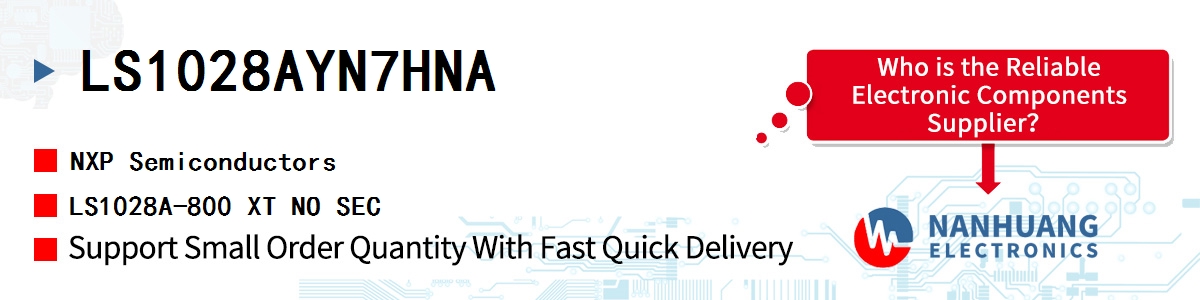 LS1028AYN7HNA NXP LS1028A-800 XT NO SEC