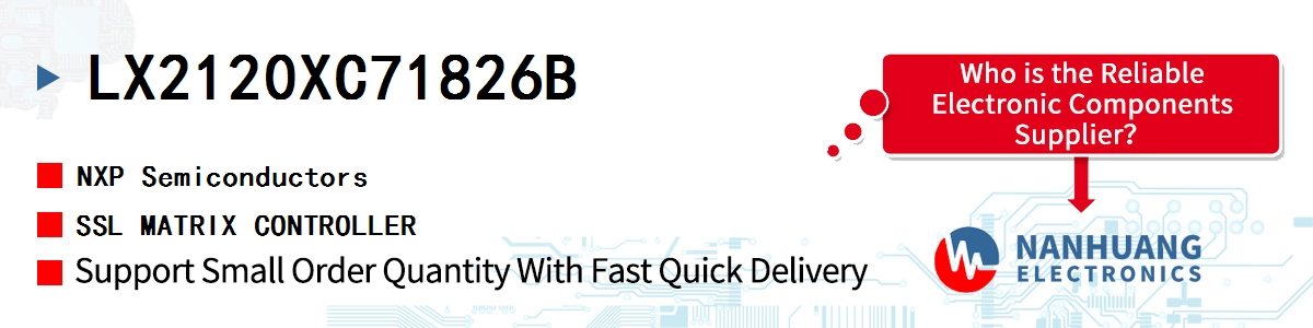 LX2120XC71826B NXP SSL MATRIX CONTROLLER