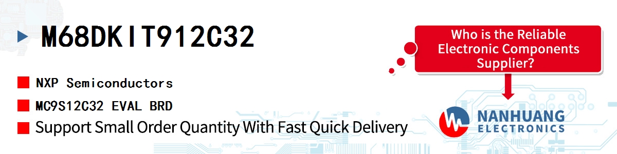 M68DKIT912C32 NXP MC9S12C32 EVAL BRD