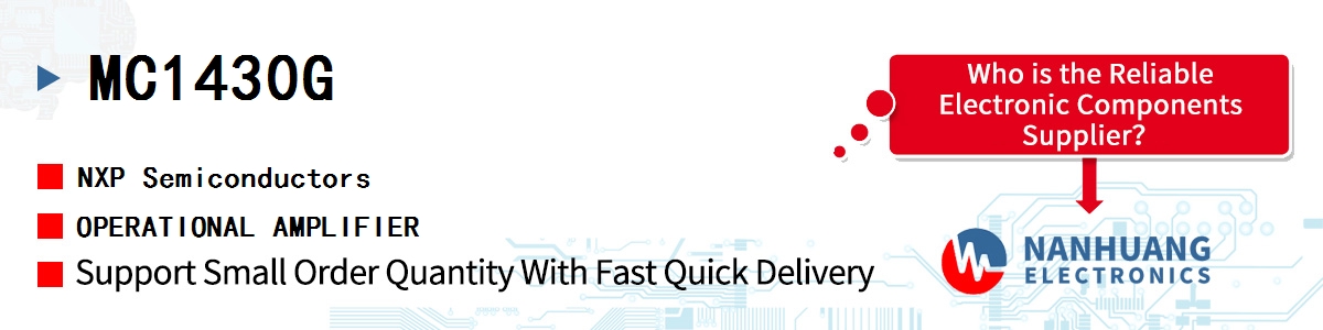 MC1430G NXP OPERATIONAL AMPLIFIER