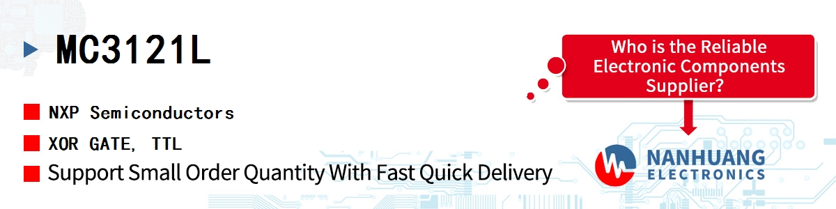 MC3121L NXP XOR GATE, TTL