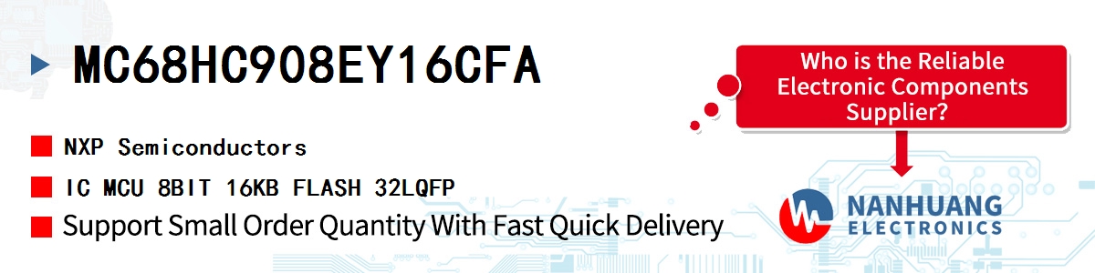 MC68HC908EY16CFA NXP IC MCU 8BIT 16KB FLASH 32LQFP