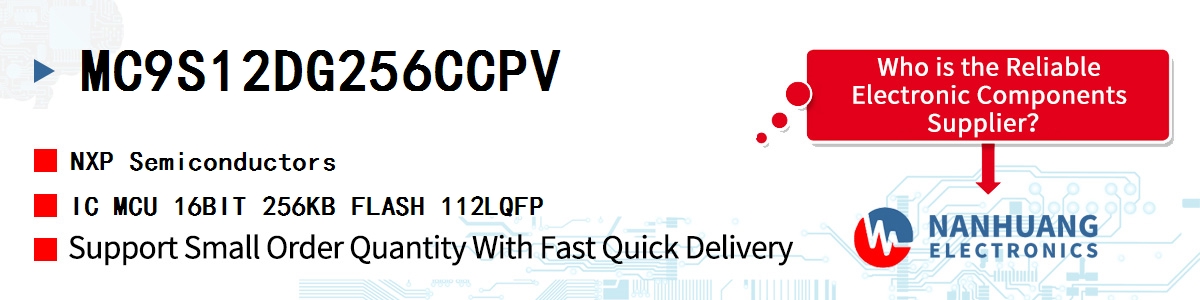 MC9S12DG256CCPV NXP IC MCU 16BIT 256KB FLASH 112LQFP