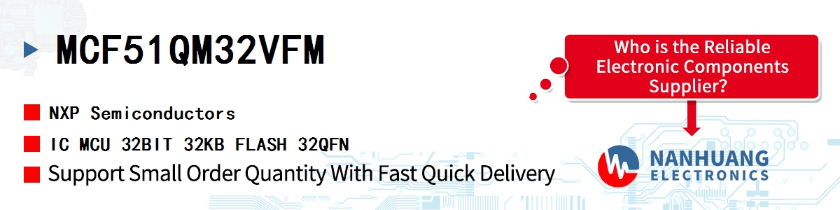 MCF51QM32VFM NXP IC MCU 32BIT 32KB FLASH 32QFN