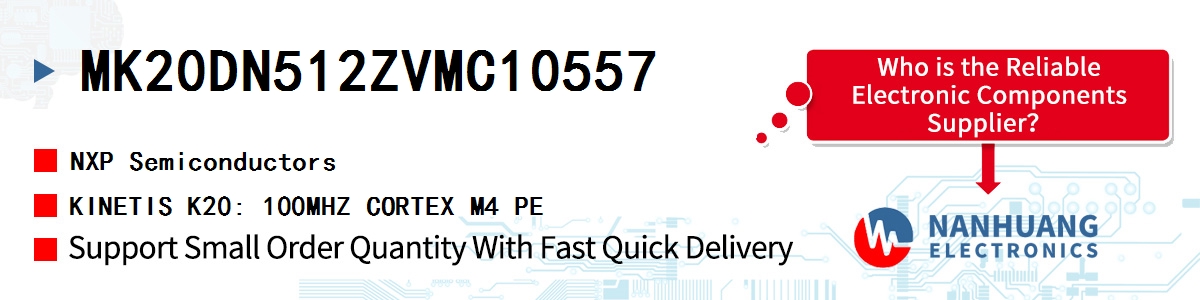 MK20DN512ZVMC10557 NXP KINETIS K20: 100MHZ CORTEX M4 PE