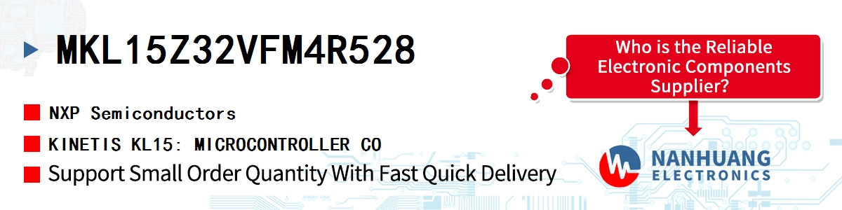 MKL15Z32VFM4R528 NXP KINETIS KL15: MICROCONTROLLER CO