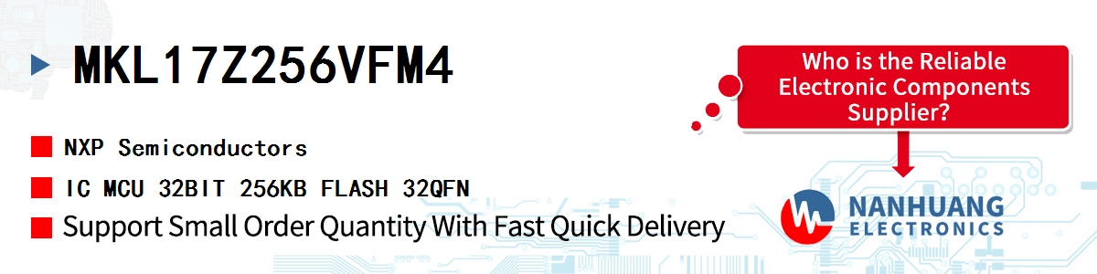 MKL17Z256VFM4 NXP IC MCU 32BIT 256KB FLASH 32QFN