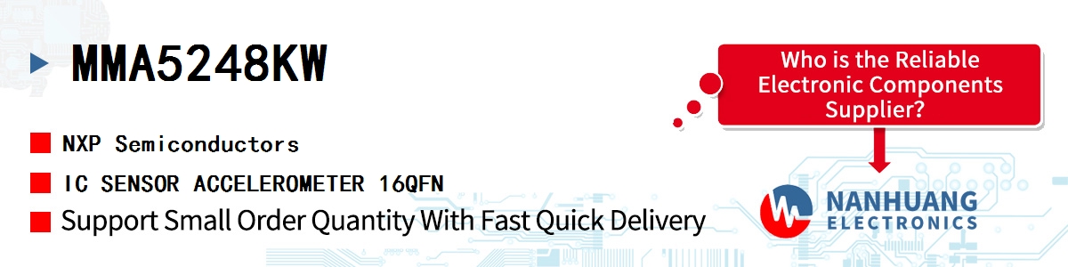 MMA5248KW NXP IC SENSOR ACCELEROMETER 16QFN