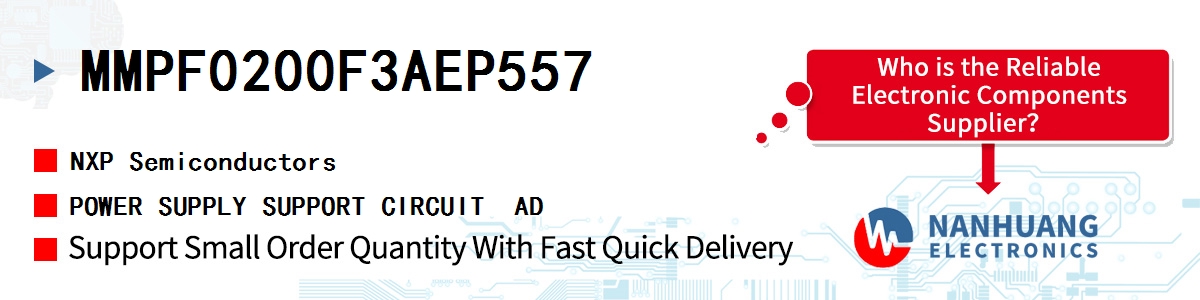 MMPF0200F3AEP557 NXP POWER SUPPLY SUPPORT CIRCUIT  AD