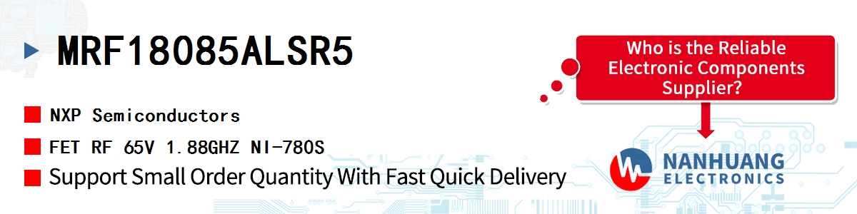 MRF18085ALSR5 NXP FET RF 65V 1.88GHZ NI-780S