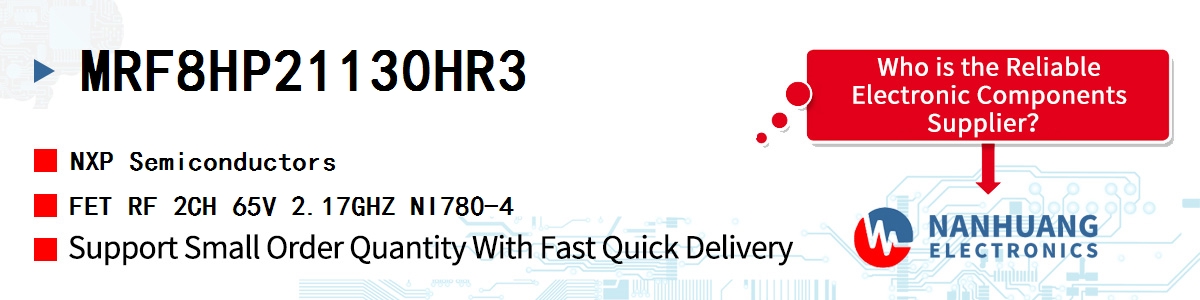 MRF8HP21130HR3 NXP FET RF 2CH 65V 2.17GHZ NI780-4