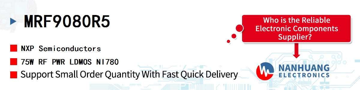 MRF9080R5 NXP 75W RF PWR LDMOS NI780