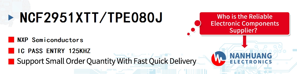 NCF2951XTT/TPE080J NXP IC PASS ENTRY 125KHZ