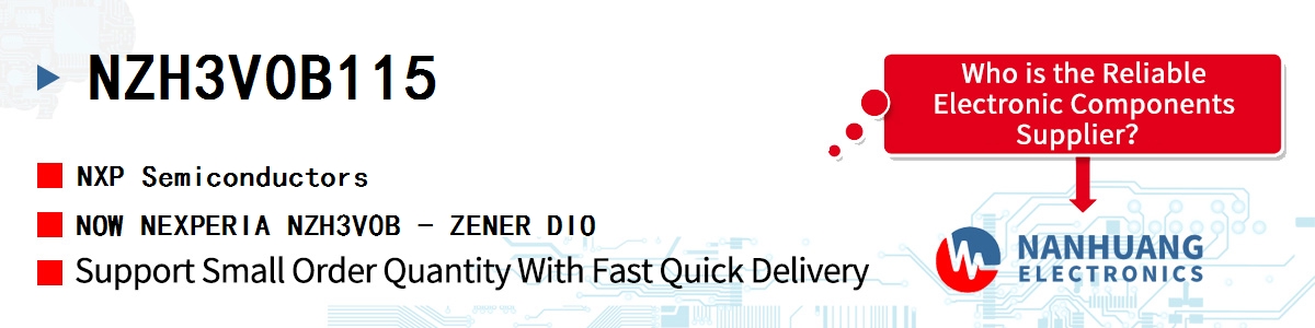 NZH3V0B115 NXP NOW NEXPERIA NZH3V0B - ZENER DIO