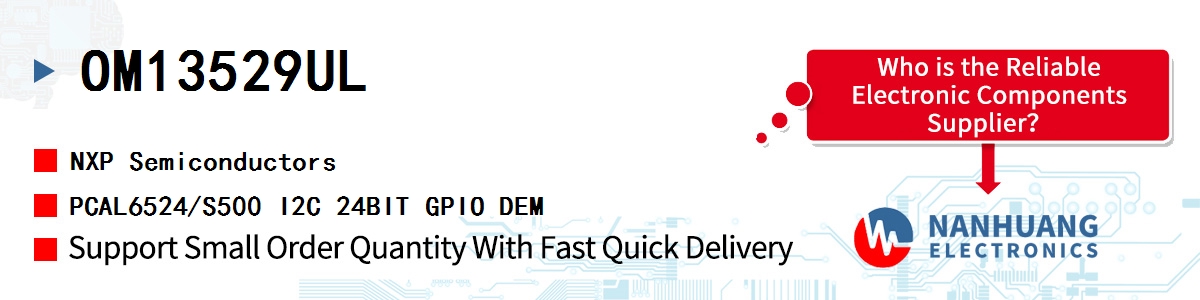 OM13529UL NXP PCAL6524/S500 I2C 24BIT GPIO DEM