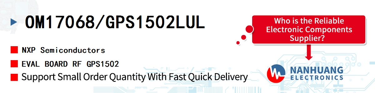 OM17068/GPS1502LUL NXP EVAL BOARD RF GPS1502