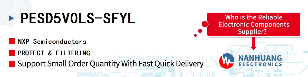 PESD5V0LS-SFYL NXP PROTECT & FILTERING