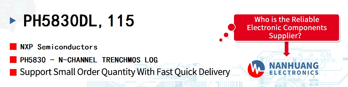 PH5830DL115 NXP NOW NEXPERIA PH5830DL - SMALL SI