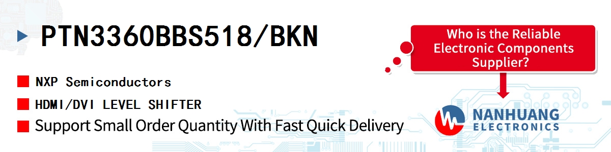 PTN3360BBS518/BKN NXP HDMI/DVI LEVEL SHIFTER