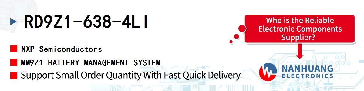 RD9Z1-638-4LI NXP MM9Z1 BATTERY MANAGEMENT SYSTEM