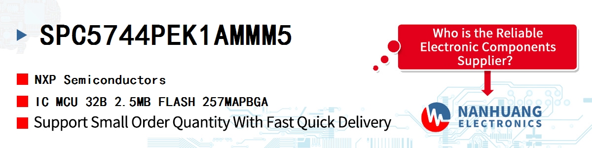 SPC5744PEK1AMMM5 NXP IC MCU 32B 2.5MB FLASH 257MAPBGA