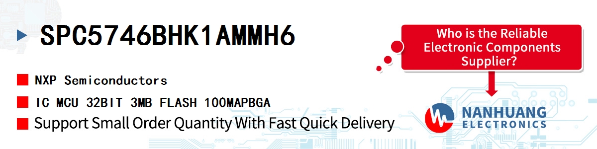 SPC5746BHK1AMMH6 NXP IC MCU 32BIT 3MB FLASH 100MAPBGA