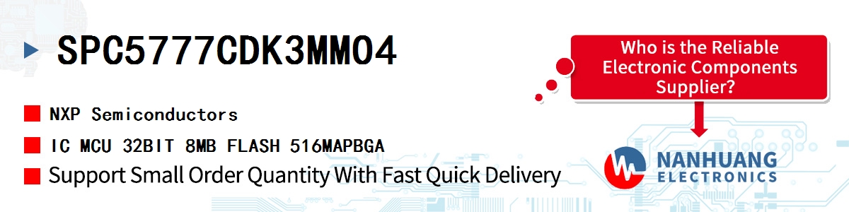 SPC5777CDK3MMO4 NXP IC MCU 32BIT 8MB FLASH 516MAPBGA