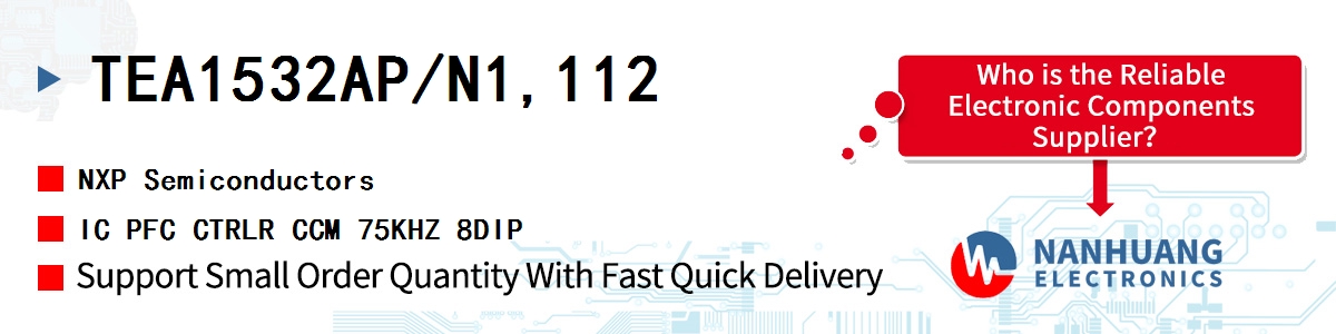 TEA1532AP/N1,112 NXP IC PFC CTRLR CCM 75KHZ 8DIP