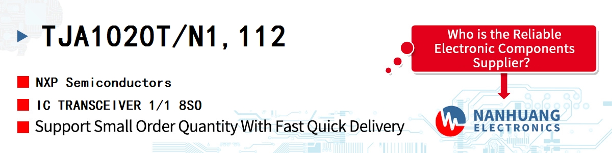 TJA1020T/N1,112 NXP IC TRANSCEIVER 1/1 8SO